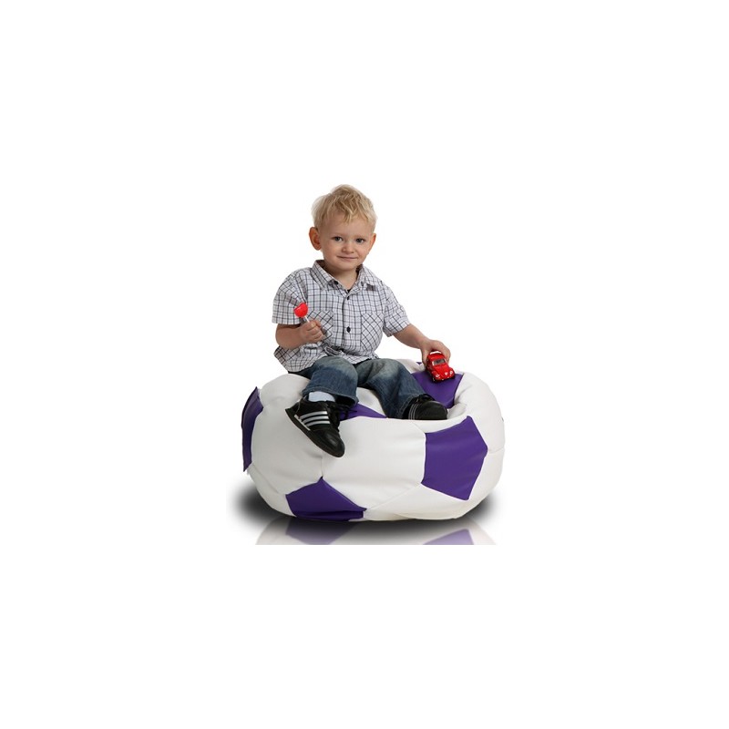 Pouf Fauteuil Ballon de Foot - Confort et Style